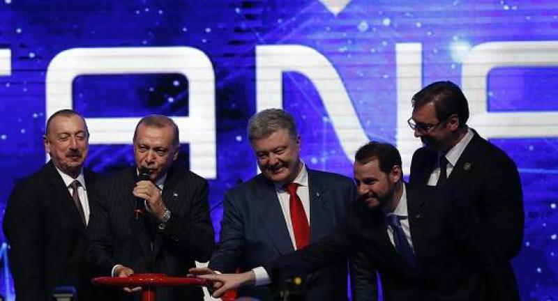 減少對俄羅斯的依賴，土耳其開放TANAP將里海天然氣運往歐洲