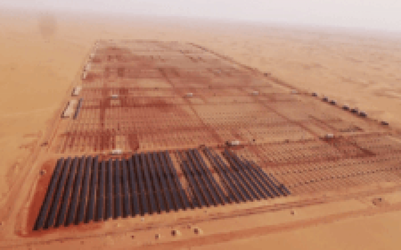 作為能源轉(zhuǎn)型的一部分，埃及建造了世界上最大的太陽(yáng)能發(fā)電廠