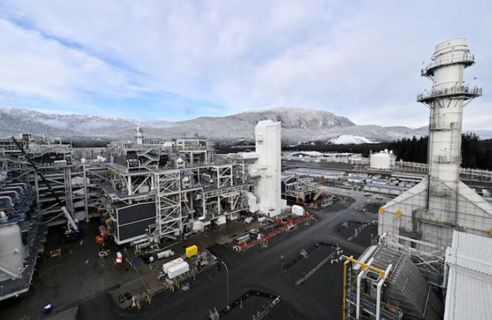 加拿大液化天然氣工廠在基蒂馬特實現(xiàn)首批出口液化天然氣生產(chǎn)