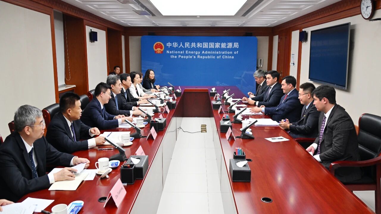 國(guó)家能源局主要負(fù)責(zé)人會(huì)見哈薩克斯坦能源部部長(zhǎng)