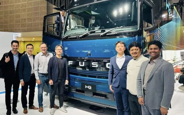 三菱扶桑推出液氫燃料電池重卡商用車(chē)