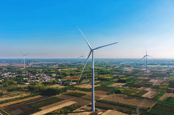 河北廣宗雙安風電場全容量并網(wǎng)