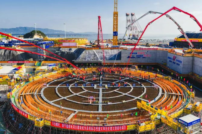 中廣核寧德核電6號機(jī)組正式開工